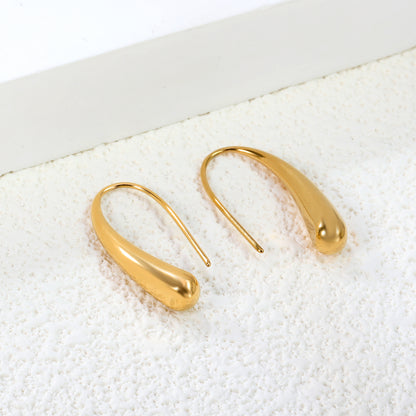 Wholesale Long Arc Earrings Fluid Minimalist