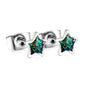 Wholesale 18K Gold Special Star Earrings Sparkling Design Fast Production