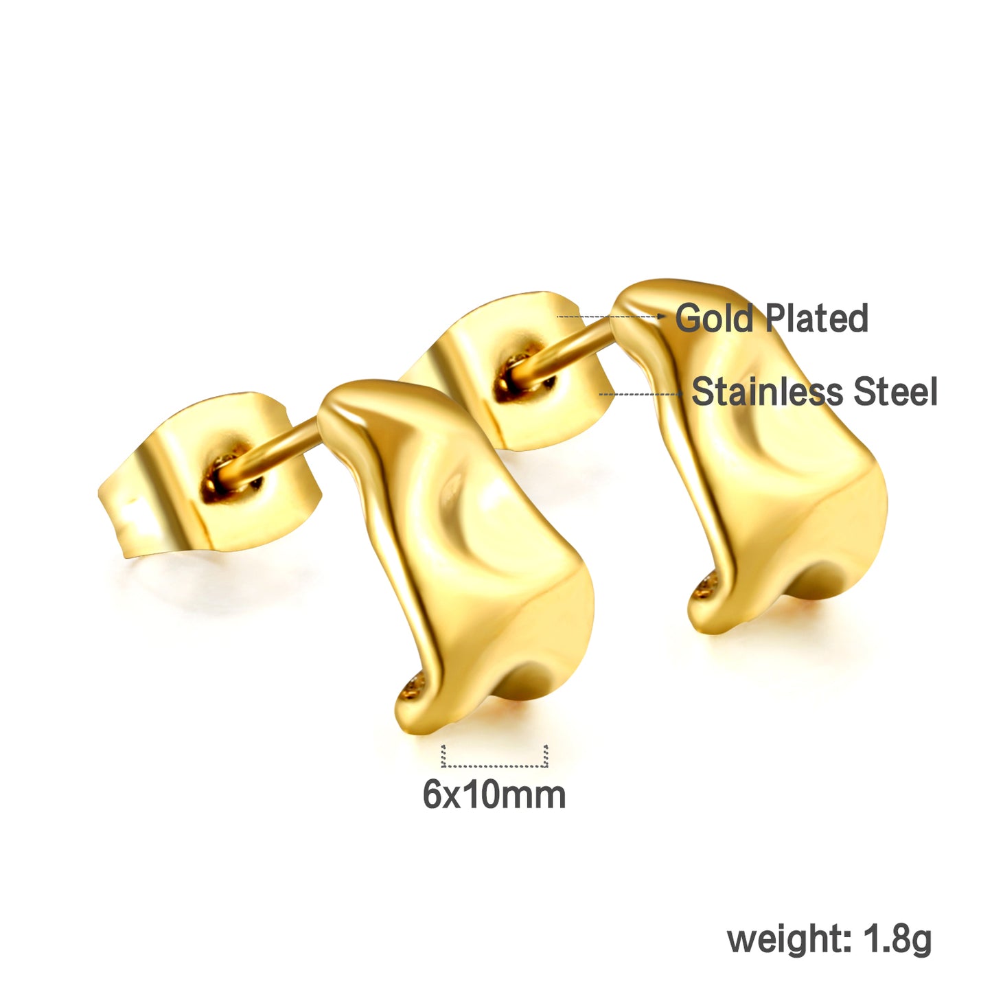 Wholesale Multi Color Hoop Earrings Set Fashionable Design