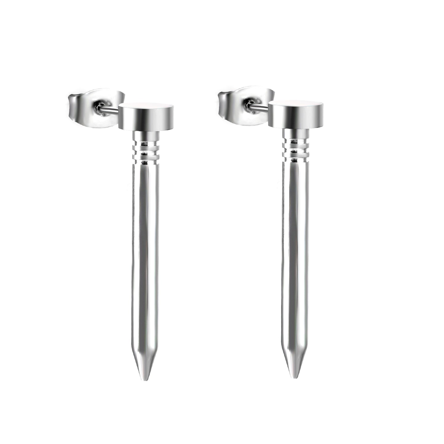 Bulk Spiral Stud Earrings Smooth Design