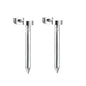 Bulk Spiral Stud Earrings Smooth Design