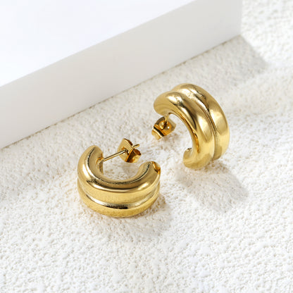 Wholesale Pink Heart Hoop Earrings Chic Look