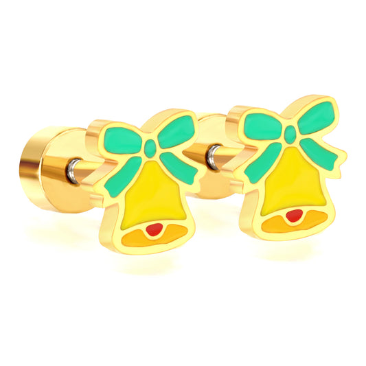 Wholesale 18K Gold Glasses Stud Earrings Fashion Design