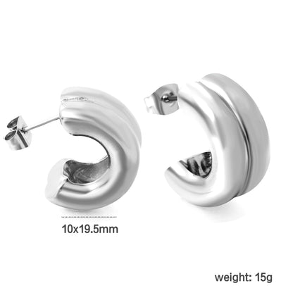 Wholesale Pink Heart Hoop Earrings Chic Look