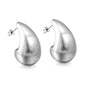 Bulk Teardrop Gold Earrings Streamlined Design