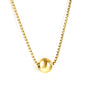 Bulk Stainless Steel Bead Pendant Necklace