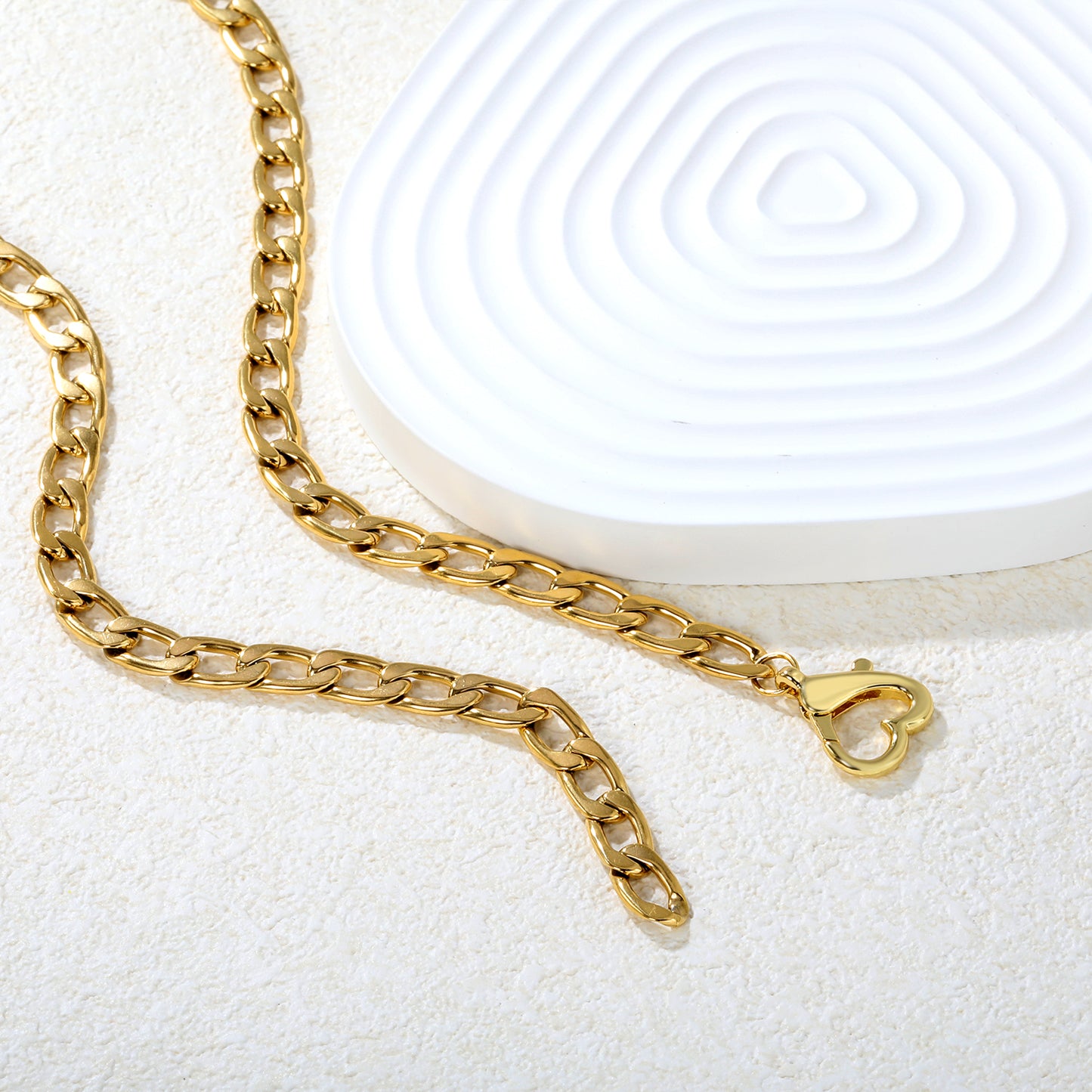 Wholesale 18K Gold Plated Cuban Chain Letter J Pendant Necklace Industrial Bold Luxury
