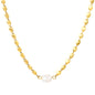 Bulk Gold Tone Pearl Chain Necklace Classic Elegance
