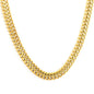 Wholesale Stainless Steel Double Spell Matching Chain Necklace