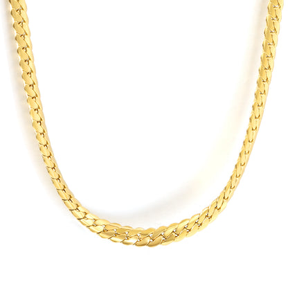 Wholesale Stainless Steel Two Strand Braided Matching Chain Necklace