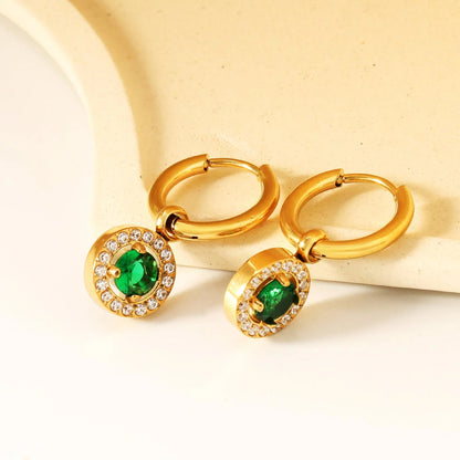 Hypoallergenic 304L Stainless Steel Zircon Earrings | Everyday Luxury