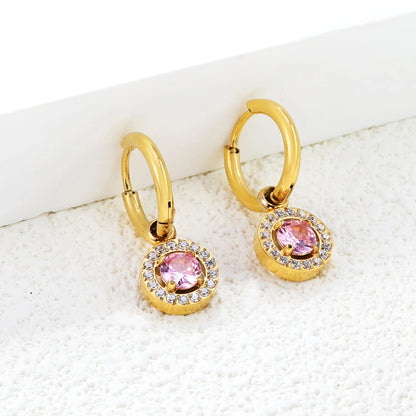 Hypoallergenic 304L Stainless Steel Zircon Earrings | Everyday Luxury
