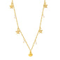 Wholesale Waterproof PVD Gold Butterfly Charm Dainty Necklace