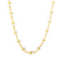 Sweet Daisy Flower Necklace Stainless Steel Non-Tarnish Hypoallergenic