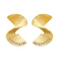 Wholesale Stainless Steel Statement Spiral Earrings | Retro Bulk