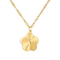 304L Stainless Steel Lucky Clover Pendant Necklace Bulk Supplier