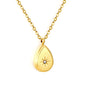 Custom 304L Stainless Steel Necklace Star Teardrop Jewelry Factory