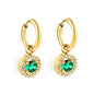 Hypoallergenic 304L Stainless Steel Zircon Earrings | Everyday Luxury