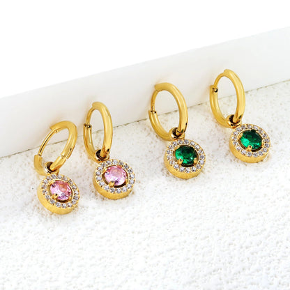 Hypoallergenic 304L Stainless Steel Zircon Earrings | Everyday Luxury