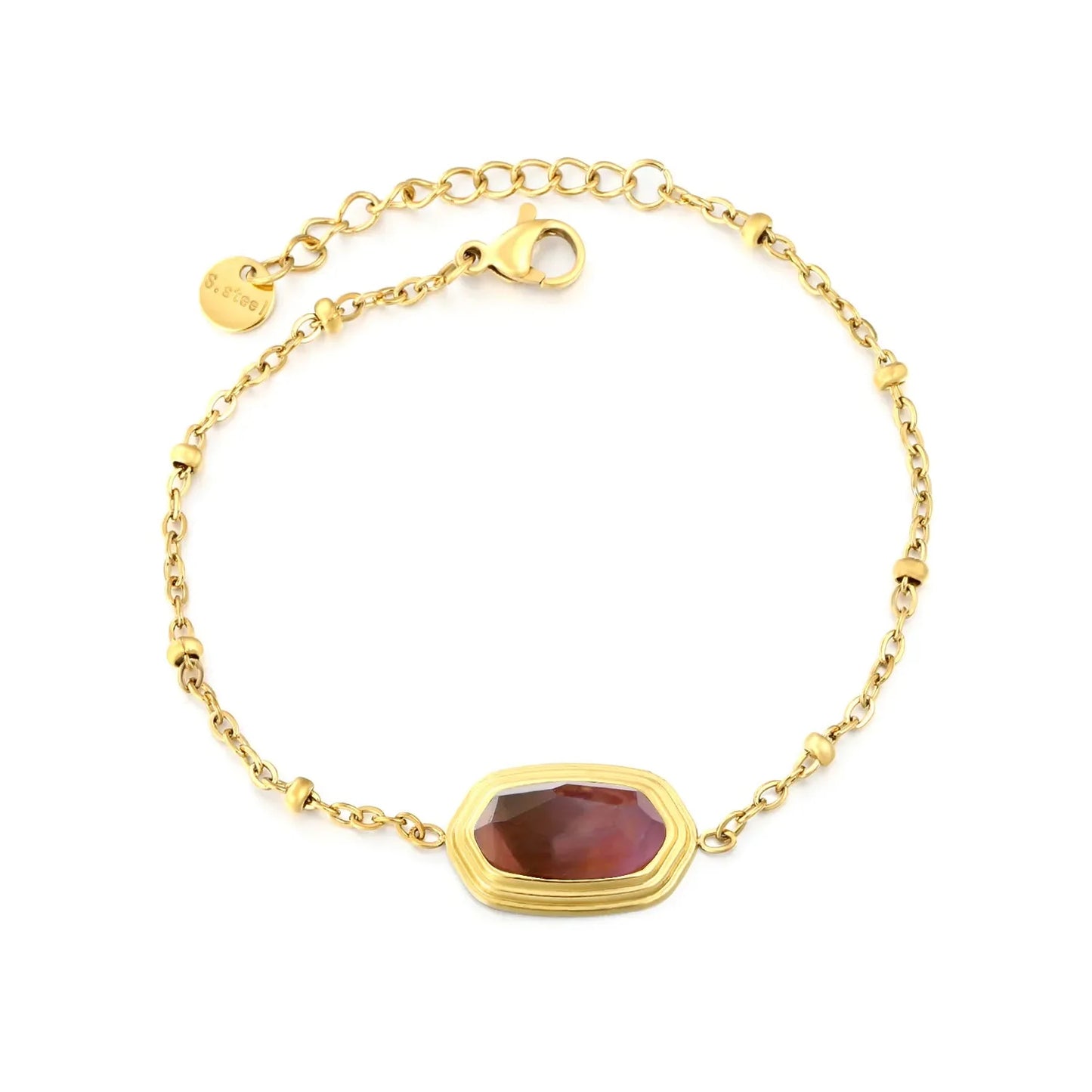 304L Stainless Steel Bracelet Manufacturer - Gradient Stone Beaded