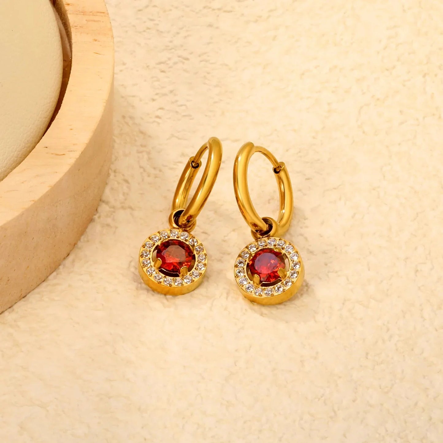 Hypoallergenic 304L Stainless Steel Zircon Earrings | Everyday Luxury