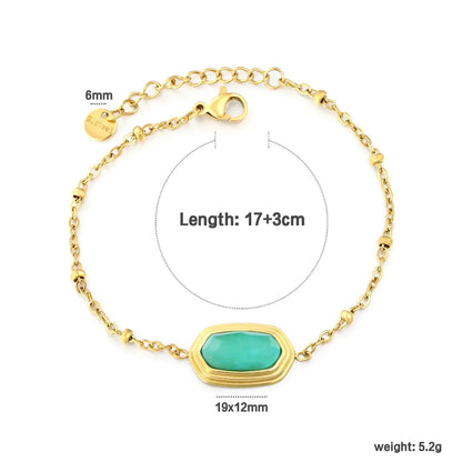 304L Stainless Steel Bracelet Manufacturer - Gradient Stone Beaded