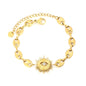 Bohemian Evil Eye Bracelet | Waterproof Zircon Sunflower Chain