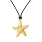 Bulk 60+5cm Black Leather Cord Starfish Jewelry Factory
