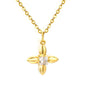 Dainty Four Leaf Clover Necklace | Tarnish-Free Everyday Wear