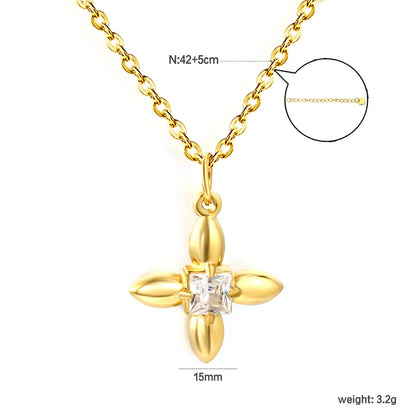 Dainty Four Leaf Clover Necklace | Tarnish-Free Everyday Wear