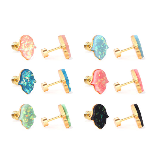 Bulk Vibrant Star Earrings Youthful Energy