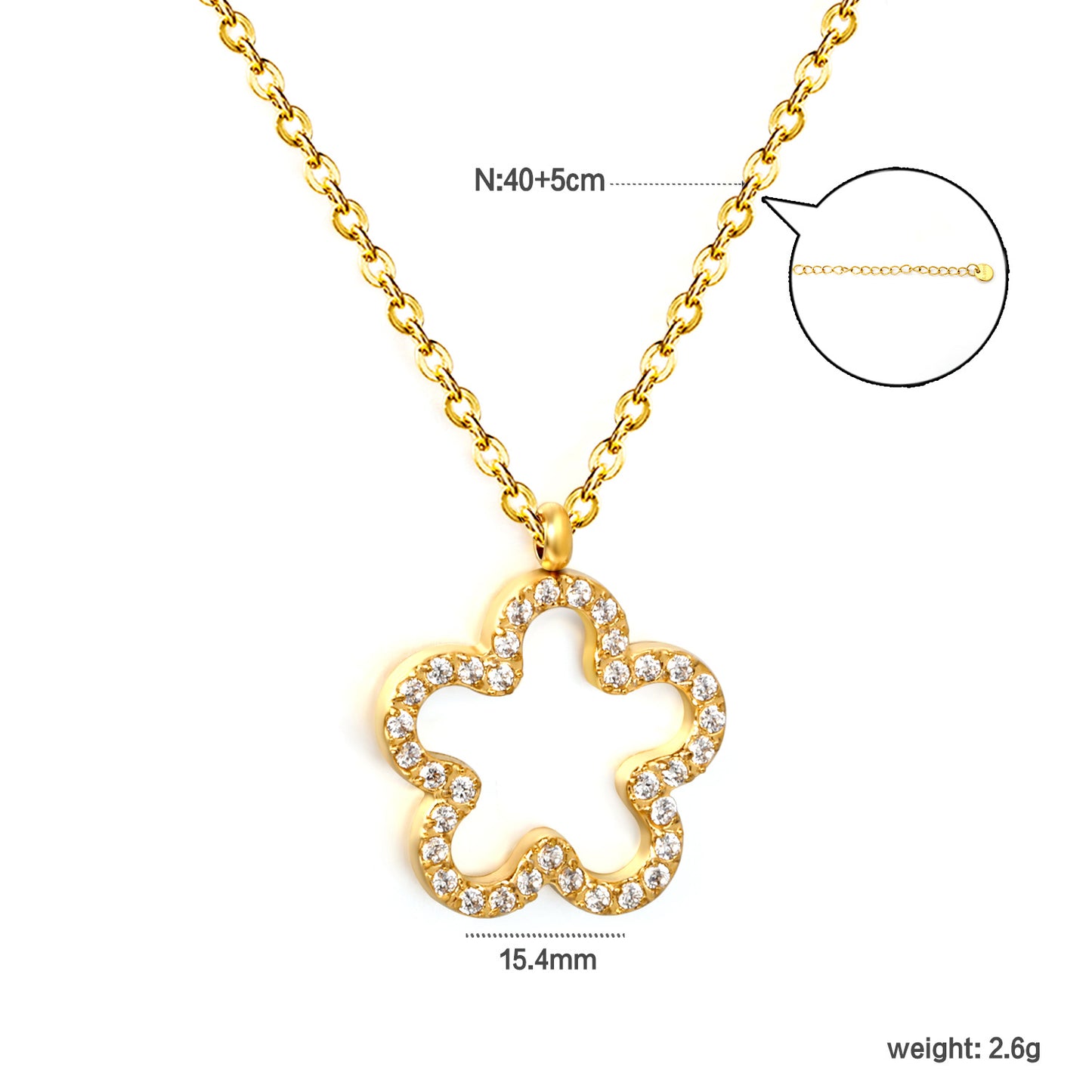 Elegant Bling Four Leaf Clover Cutout Ice Out Choker Necklaces Everyday Wear