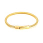 Gold Plated 304L Steel Snake Chain C Minimalist Spring Clasp 67cm 11.7g