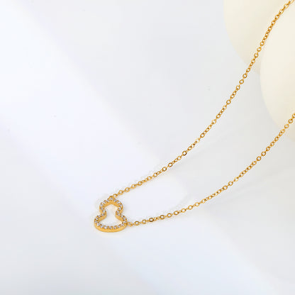 Bulk Buy 304L Steel Sparkling Hollow Heart Chokers Necklaces Supplier