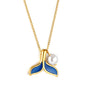 Wholesale Mermaid tail Pearl Necklace Dreamy oceanic Style