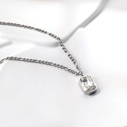 Wholesale 18K Gold Gemstone Pendant Necklace Glamorous Style