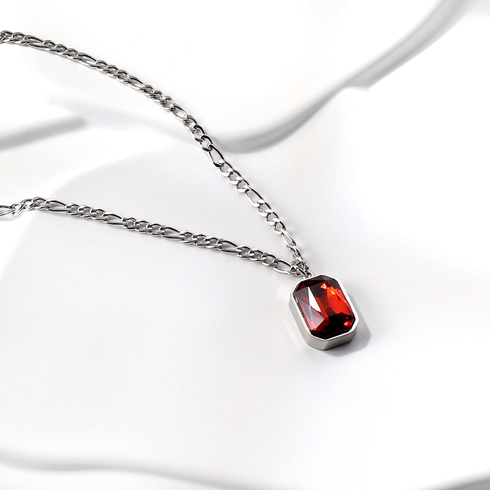 Wholesale 18K Gold Gemstone Pendant Necklace Glamorous Style