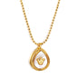 Bulk Crown teardrop Necklace Gorgeous noble Style