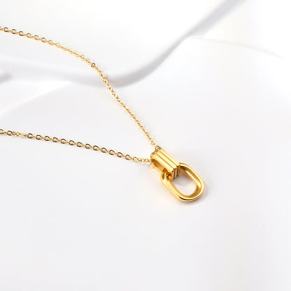 Wholesale Metal clasp Necklace Personalized trendy Style