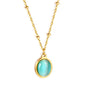Wholesale gemstone Pendant Necklace Elegant Noble Style