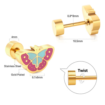 Wholesale Mini Butterfly Studs Delicate Whimsy