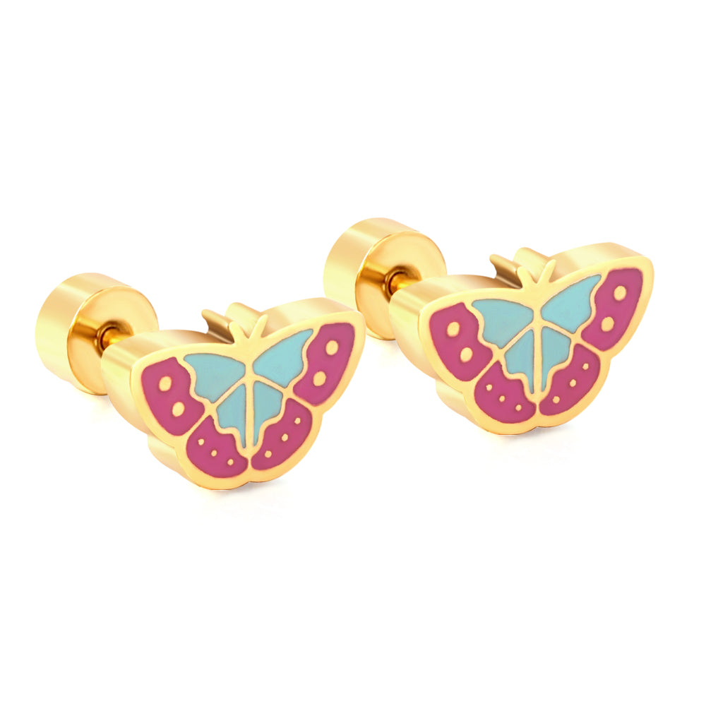 Wholesale Mini Butterfly Studs Delicate Whimsy