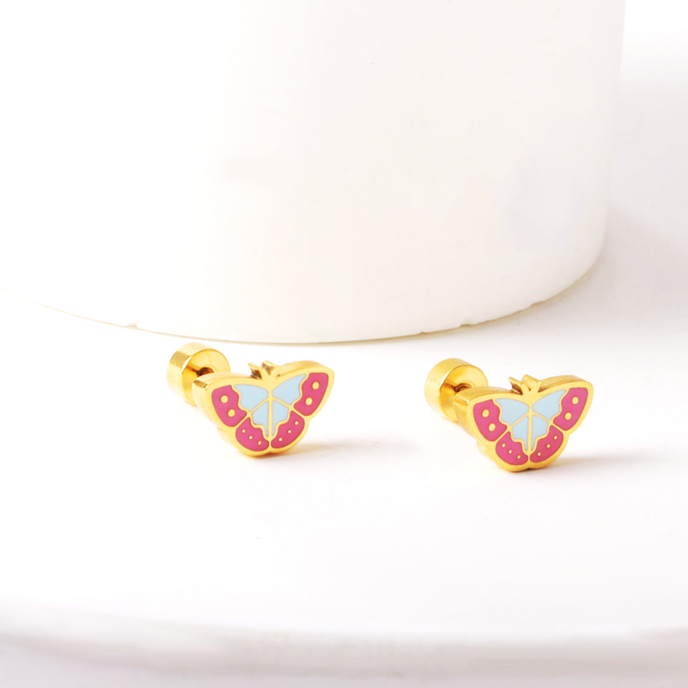 Wholesale Mini Butterfly Studs Delicate Whimsy
