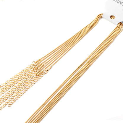 10pcs Wholesale Stainless Steel Chain Classic