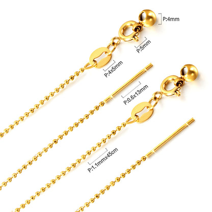 Wholesale Stainless Steel Link Chain Minimalist Style