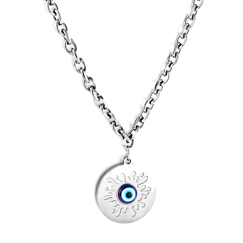 Wholesale Gold Tone Circular Pendant Necklace Classic Design