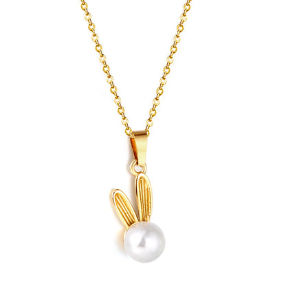 Bulk Gold Tone Multi - charm Layered Necklace Versatile Fashion