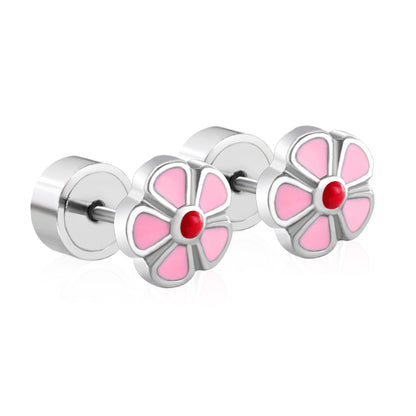 Wholesale Blossom Stud Earrings Soft Romance