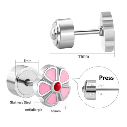 Wholesale Blossom Stud Earrings Soft Romance