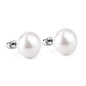 Wholesale 18K Gold Freshwater Pearl Stud Earrings Elegant Style